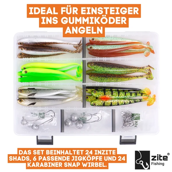 Zander Pro Komplettset - Inzite Pro Stick Zander, Spinnig Reel Pro 3000 bespult & GRATIS Zubehör _auswahl7