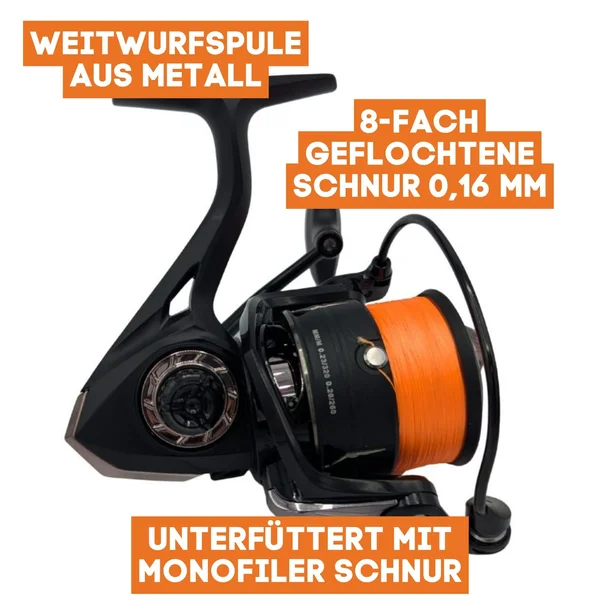 Hecht Pro Komplettset - Inzite Pro Stick Hecht, Spinnig Reel Pro 4000 bespult & GRATIS Zubehör_auswahl3