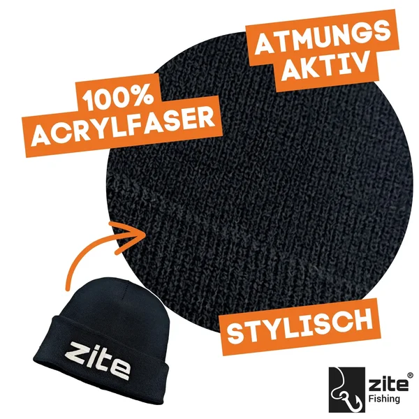 Accessoire Set mit Beanie und Schlauchschal wärmend - Schwarz mit Logo für Erwachsene Angeln & Outdoor_auswahl2