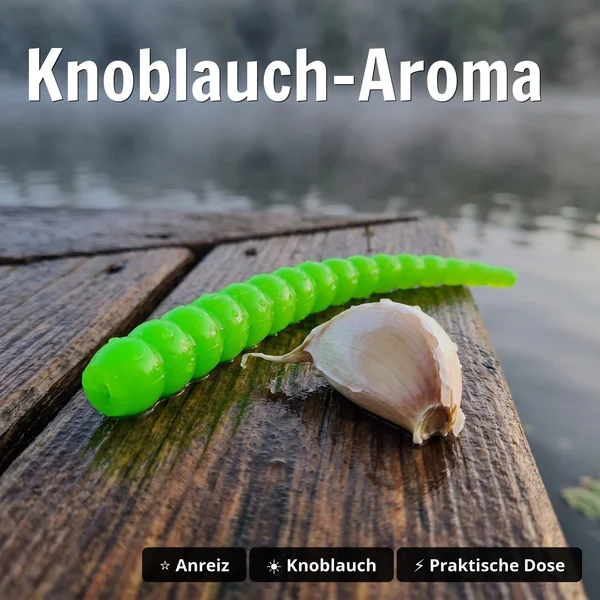 Zite Fishing Curly Viper Turbo Knoblauch 6,5 cm Rotationsköder für Forelle 8 Stück_auswahl3