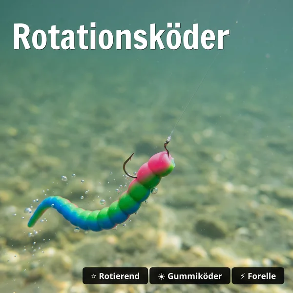  Zite Fishing Curly Viper Rainbow Knoblauch 6,5 cm Rotationsköder für Forelle 8 Stück_auswahl2