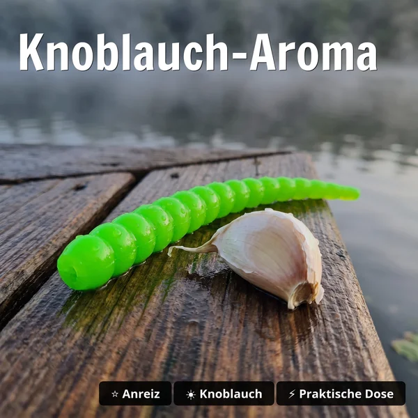  Zite Fishing Curly Viper Rainbow Knoblauch 6,5 cm Rotationsköder für Forelle 8 Stück_auswahl3
