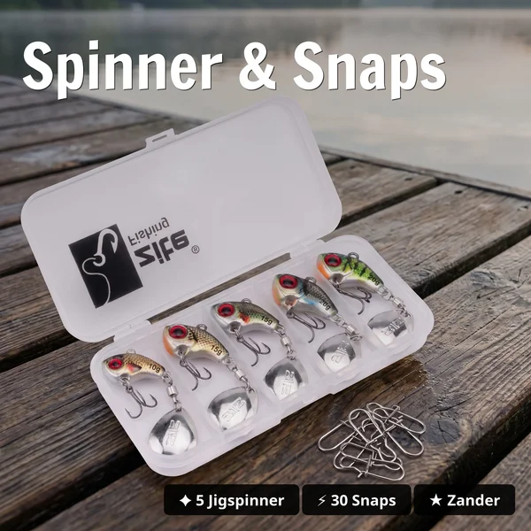 Zite Fishing Inzite Base Stick Starter-Set Zander Spinning Reel Base 3000 bespult, Jigspinner Natur & mehr_auswahl4