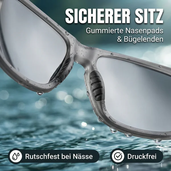 Zite Fishing Polarisationsbrille Culo – Silber verspiegelt mit UV400-Schutz, schwimmfähig & Hardcase_auswahl4