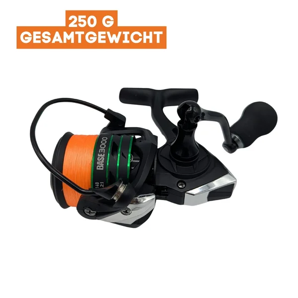 Inzite Base Stick Zander Set - 255 cm Angelrute & Spinning Base Reel 3000 bespult + Zubehör_auswahl3