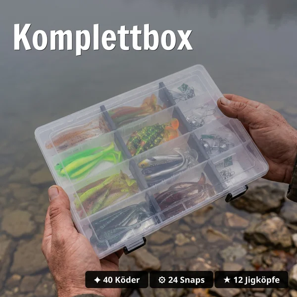 Zite Fishing Inzite Pershad Box - 40 Gummiköder mit Jigköpfen & Snaps für Barsch & Zander_auswahl2