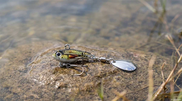 Zite Fishing Jigspinner Set Natur S 10g - 5 Spin Jigs im 3D-Beutefisch-Design für Barsch, Hecht & Zander_auswahl5