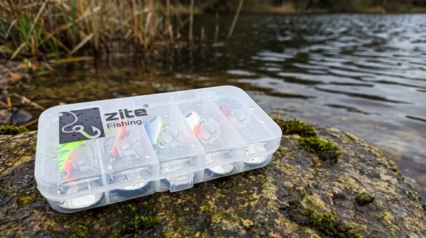 Zite Fishing Jigspinner Set Neon S 15g – 5 Farben Barsch & Zander Köder UV-aktiv_auswahl1