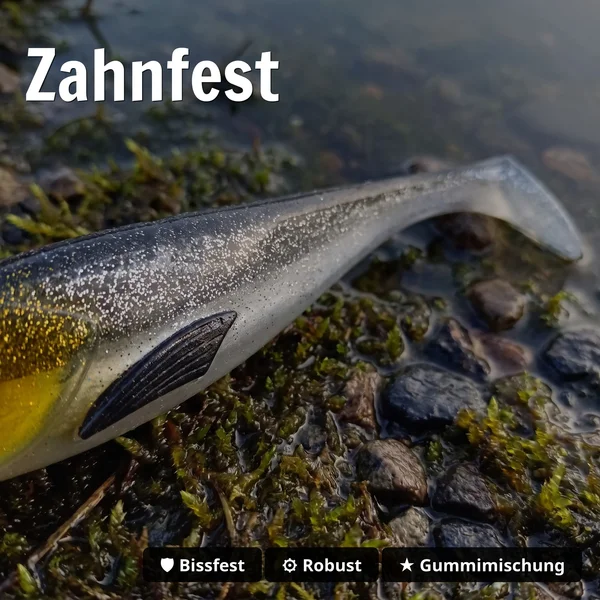 Zite Fishing Gummifisch Inzite Flanker Golden Voltage 23,5 cm - Großhecht Köder im 2er Pack_auswahl4