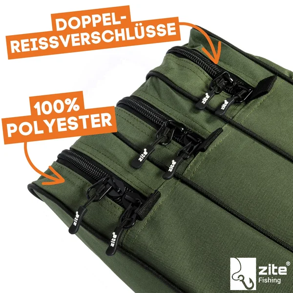 Zite Fishing Allround Rutenfutteral 150 cm Rutentasche 3 Fächer_auswahl4