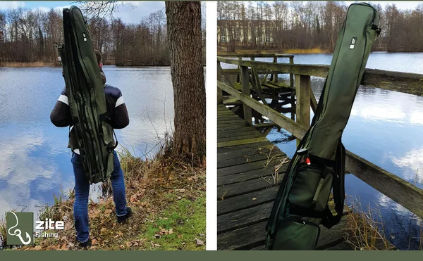 Zite Fishing XXL Rutentasche 190 cm Rutentasche 3 Fächer Brandungsruten & Karpfenruten_auswahl5