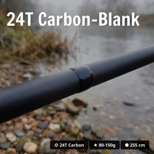 Zite Fishing Inzite Base Stick Pike XL 255 - Hechtrute für Big Baits, 80-150g Wurfgewicht, 24T Carbon_auswahl2
