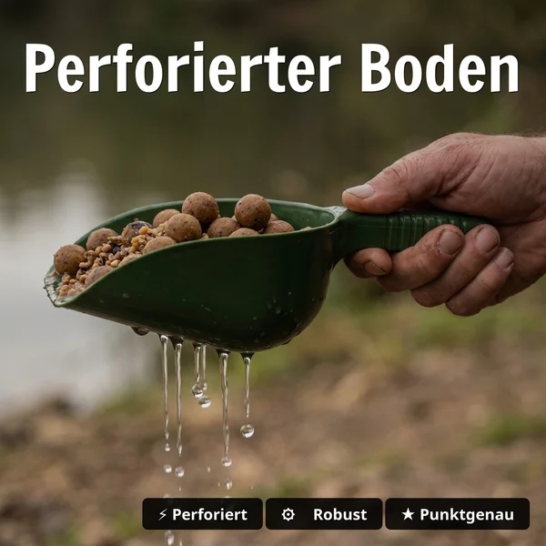 Zite Fishing Futterschaufel-Set – 2 Baiting Spoons mit perforierten Boden für Karpfenangeln _auswahl3