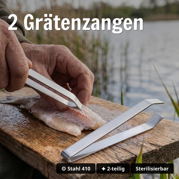 Zite Fishing All-in-One Filetier-Set – Filetiermesser 20cm, Filetierkamm & 2 Grätenzangen_auswahl3