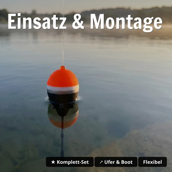 Zite Fishing Schlepp-Posen 2er Set – Rund 3g & Slim 4g Laufpose Forelle Hecht_auswahl6