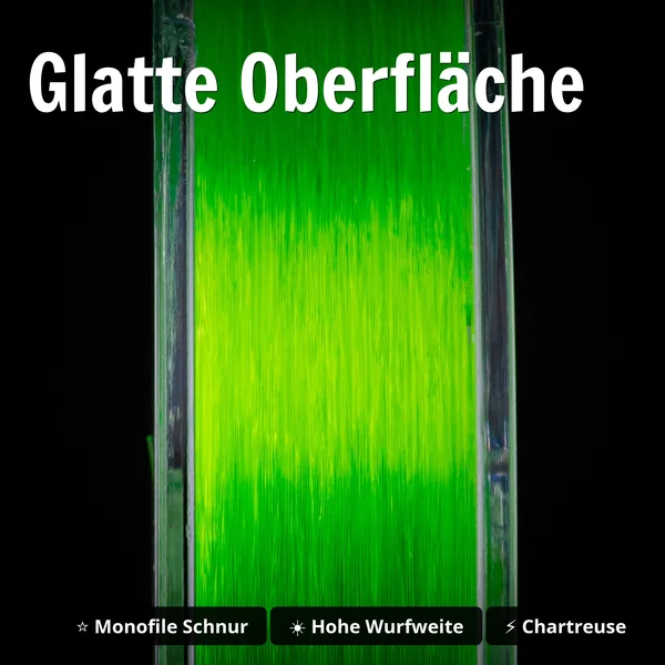 Zite Fishing Pro-Mono Elite Forelle – Monofile Angelschnur chartreuse, 300 m, 0,18 mm, 2,95 kg_auswahl3