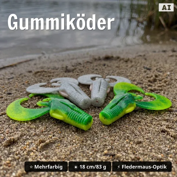 Zite Fishing MONSTER BAT BASE Angelset Hecht Komplett – Rute, Rolle & Köder-Set_auswahl2