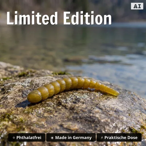 Zite Fishing Curly Viper Golden Olive 6,5 cm – Forellenköder Limited Edition, Dose mit 8+4 Stück GRATIS_auswahl3