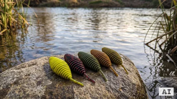 Zite Fishing Forellenköder Mix S – 5 Gummiköder-Sets für Forelle | Käse & Knoblauch | UL, Sbirolino, Dropshot_auswahl5
