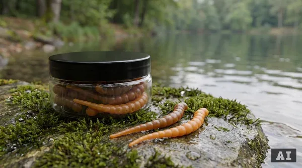 Curly Viper Caramel Pumpkin 6,5 cm – Forellenköder Limited Edition, Dose mit 8+4 Stück GRATIS_auswahl1