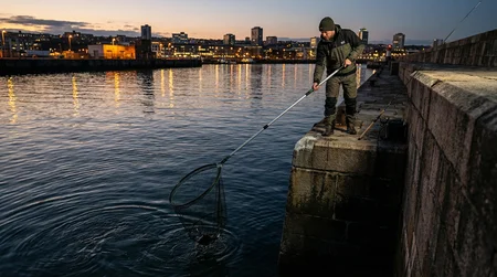 Hohe Spundwand Kescher – Sicher landen beim Streetfishing