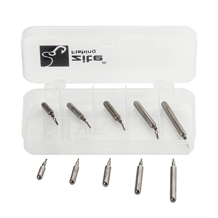Zite Fishing Tungsten Drop Shot Gewichte Set in Box 3,5-14g