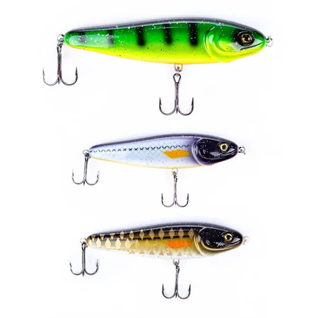 Jerkbait Set 3 Stück Hecht Köder 12,5-15cm Zite Fishing
