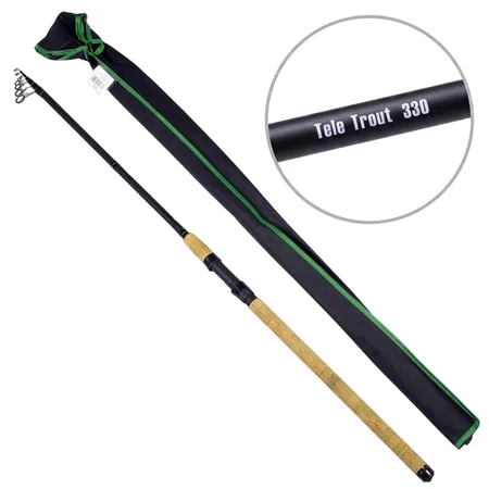 Zite Fishing Tele Trout 3306 Carbon 330cm Forellenrute Allround 10-40g Teleskoprute