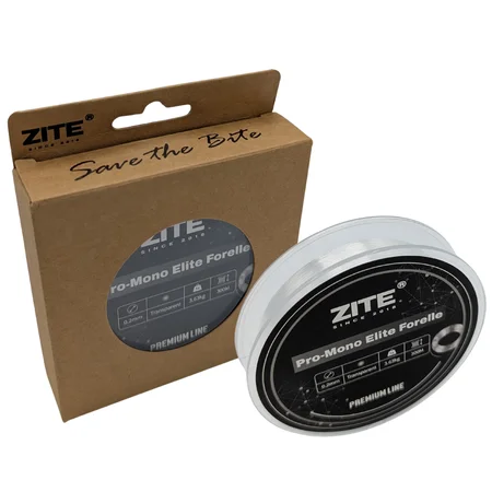 Zite Fishing Pro-Mono Elite Forelle – Monofile Angelschnur chartreuse, 300 m, 0,20 mm, 3,63 kg