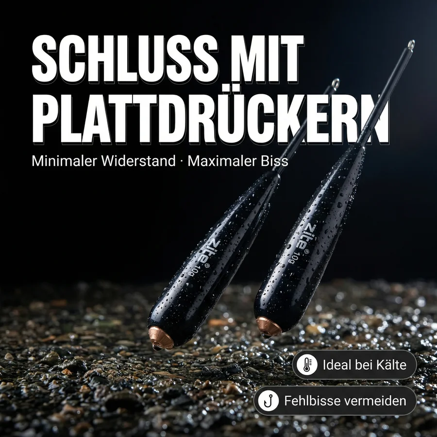Zite Fishing Bodendetektor Posen 10 g 2 Stück - Schluss mit Plattdrückern