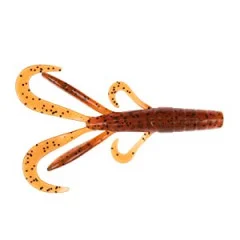12x Creature Bait Gummiköder 7,5cm Frosty Champagne Zite Fishing - Gesamtlänge: 7,5 cm