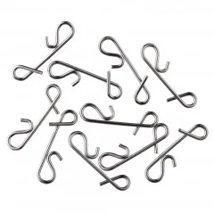 No Knot Schnurverbinder Knotenlos Verbinder Angeln Größe M 30 STK Zite Fishing - 30 Stück in einer Packung