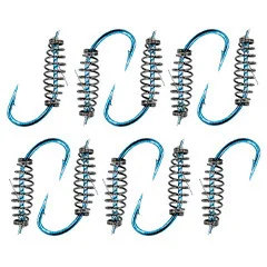 Vorfachhaken Forellenteig Teighaken 10 STK mit Schnur Größe 10 Zite Fishing -  Optimale Teigpräsentation