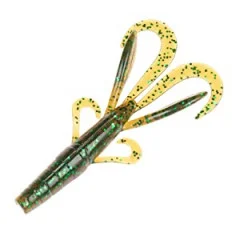 Creature Bait Set Inzite Craw Gummiköder 72 Stück Zite Fishing - Mossy Swamp