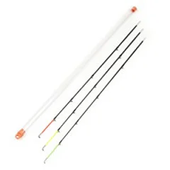 3x Friedfisch Feederrute 3,60 m Steckrute mit Wechselspitzen Zite Fishing - 3 Wechselspitzen