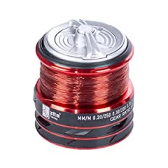 2x Forellenrolle bespult Stationärrolle mit Schnur Zite Fishing - Zwei Spulen