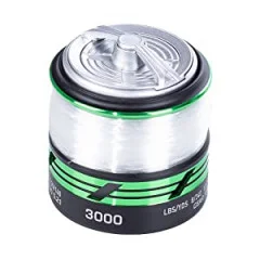 2x Karpfenrolle mit Schnur bespult Base Reel 3000 Zite Fishing - Zwei Spulen
