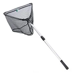 Zite Fishing 1x Teleskoprute 270cm + 1x Rolle bespult + 1x Unterfangkescher 160cm - Teleskop-Unterfangkescher 1,60 m