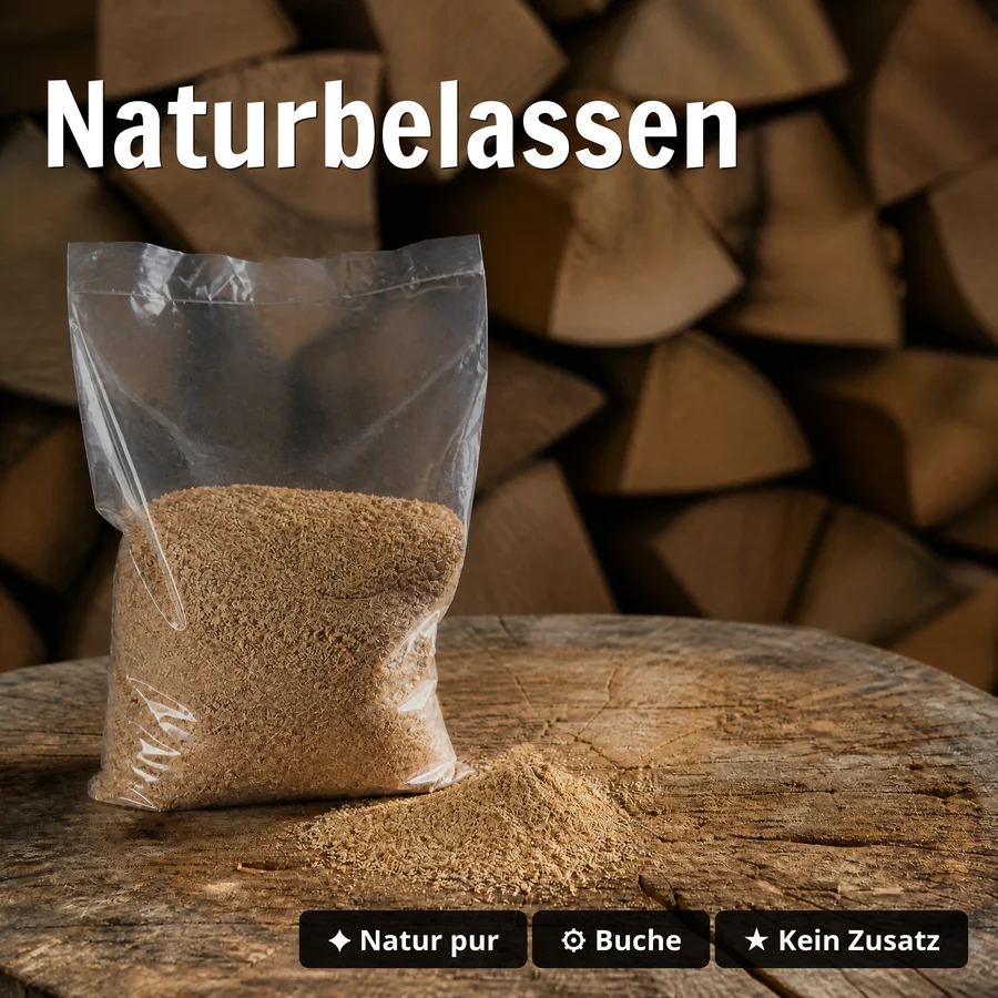 Zite Fishing Räuchermehl Buche 300 g 3er Set - Naturbelassen