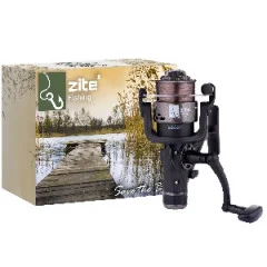 Zite Fishing Teleskoprute 2,70 m + Freilaufrolle bespult - Angelrolle bespult