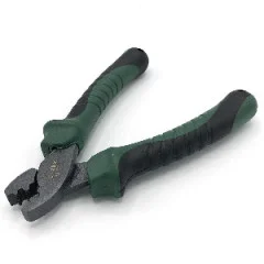 Zite Fishing Klemmhülsenzange 15 cm + Stahlvorfach auf Rolle 12 kg - 15 cm lange Klemmhülsenzange