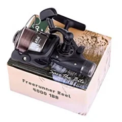 Zite Fishing 3x Freilaufrolle bespult Angelrolle Freerunner Reel 4000 1BB - Sichere Aufbewahrung