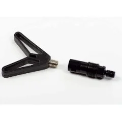 Zite Fishing Rod Pod 3 Ruten + 6x Schnellverschluss Adapter Aluminium - Quick-Release Adapter