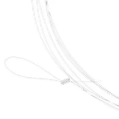 Allround Vorfachhaken Gebunden Nylonvorfach 70 cm 0,25 mm - Größe 10 Zite Fishing - Nylonvorfach mit sinnvoller Stärke