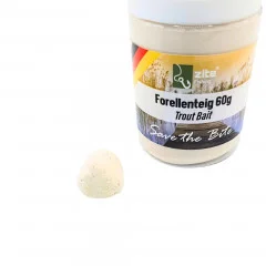 Zite Fishing Forellenteig Set Knoblauch weiß 60 g 3 Stück Trout Bait Teigköder schwimmend - Leicht formbar