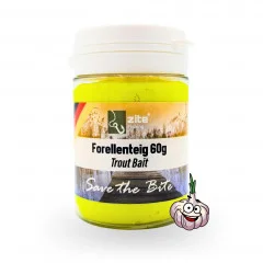 Zite Fishing Forellenpaste Set Knoblauch gelb 60 g 3 Stück Trout Bait Teigköder schwimmend - Starkes Knoblaucharoma