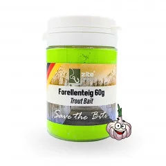 Zite Fishing Forellenteig Set Knoblauch chartreuse 60g 3 Stück Trout Bait Teigköder schwimmend - Starkes Knoblaucharoma