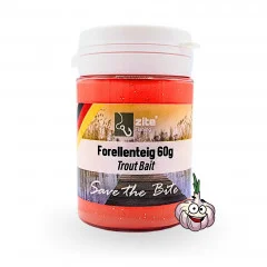 Zite Fishing Forellenteig Set Knoblauch rot 60 g 3 Stück Trout Bait Teigköder schwimmend - Starkes Knoblaucharoma