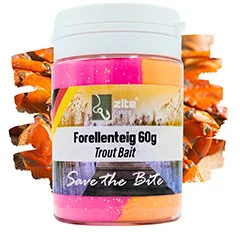 Zite Fishing Special Edition Krabben Trout-Bait Pink/Orange 3x60g - Premium Krabbenaroma