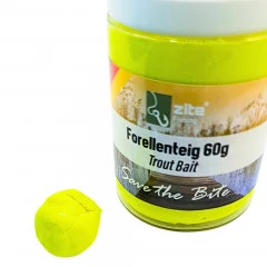 Trout Bait Dough Forellenteig Bananen Aroma Gelb 60 g Zite Fishing - Perfekt für viele Montagen